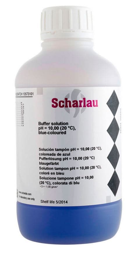 SCHARLAU pH 10,00 kalibrační pufr, 1 l