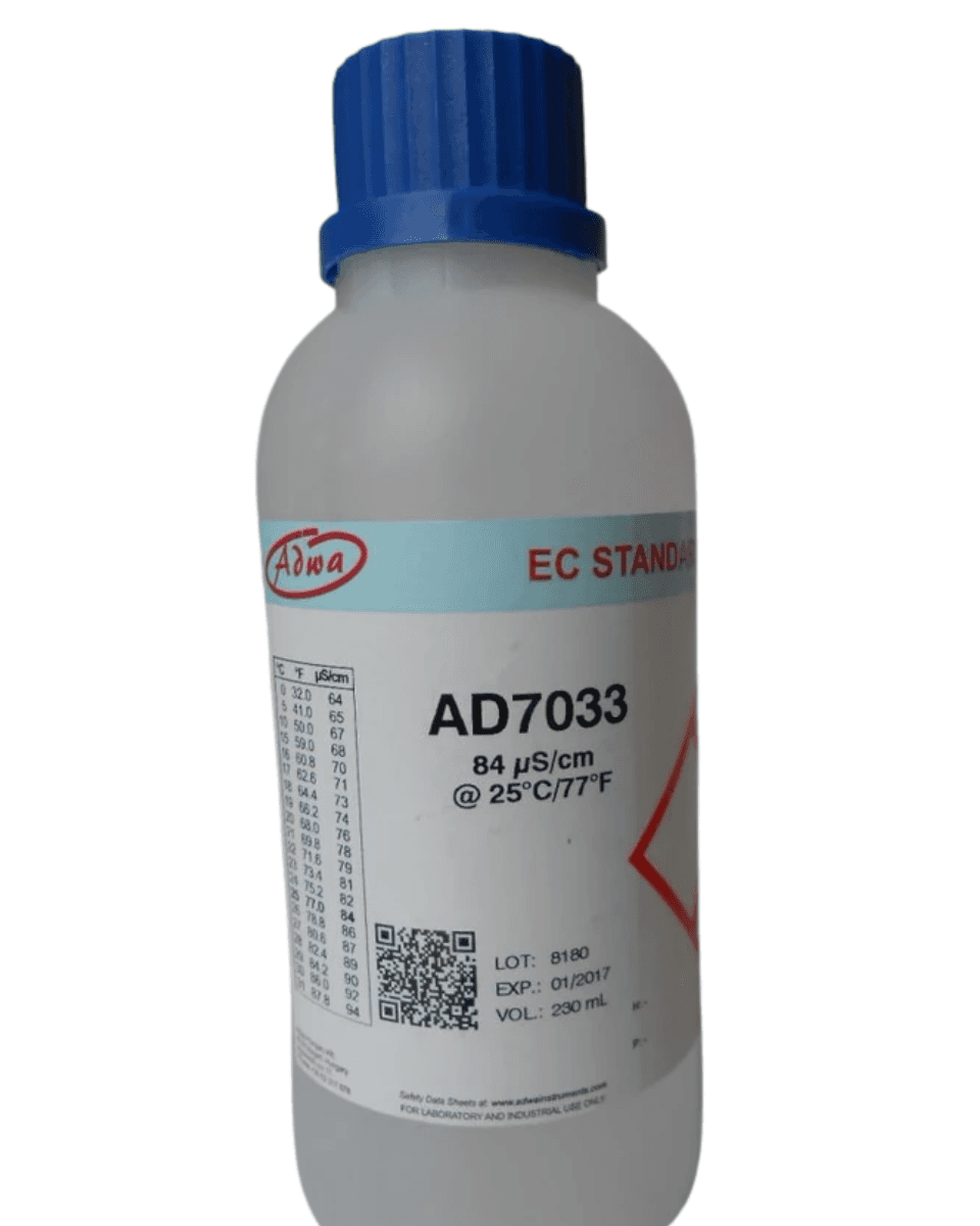 ADWA AD7033 kalibrační roztok vodivosti, 84 µS/cm, 230 ml
