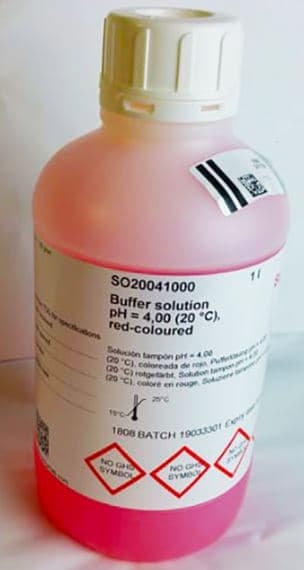 SCHARLAU pH 4,00 kalibrační pufr, 1 l