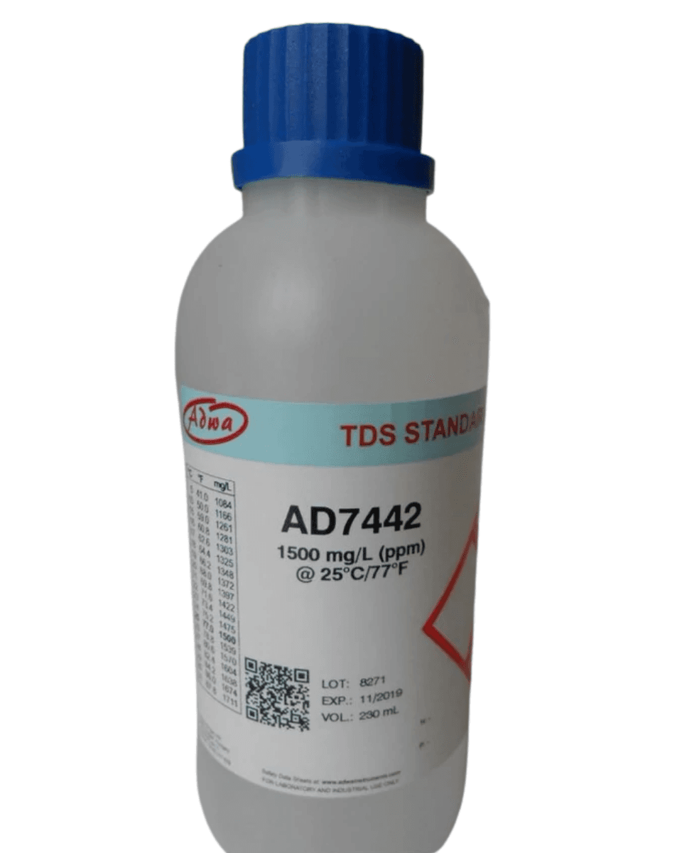 ADWA AD7442 kalibrační roztok TDS, 1500 ppm, 230 ml