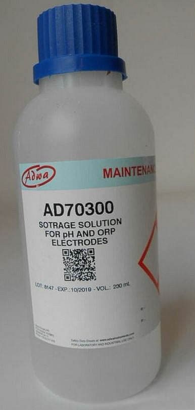 ADWA AD70300 skladovací roztok pro pH elektrody, 230 ml