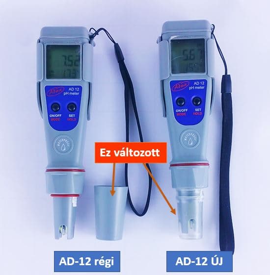 AD12 a silikonový uzávěr elektrody
