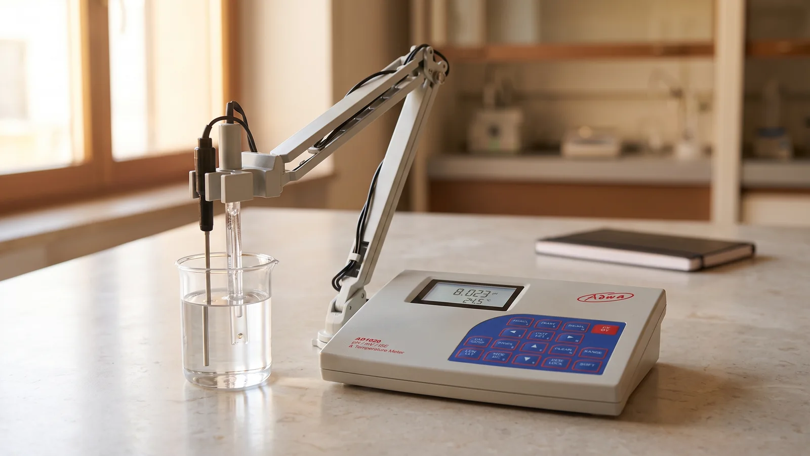 ADWA AD1020 laboratorní pH, ORP a ISE metr