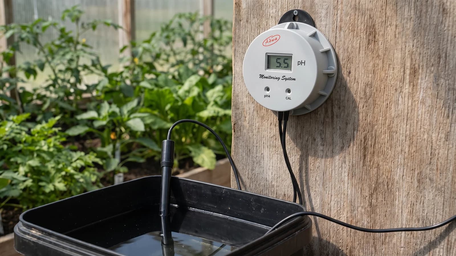 ADWA ECO209 monitor pro kontinuální měření pH